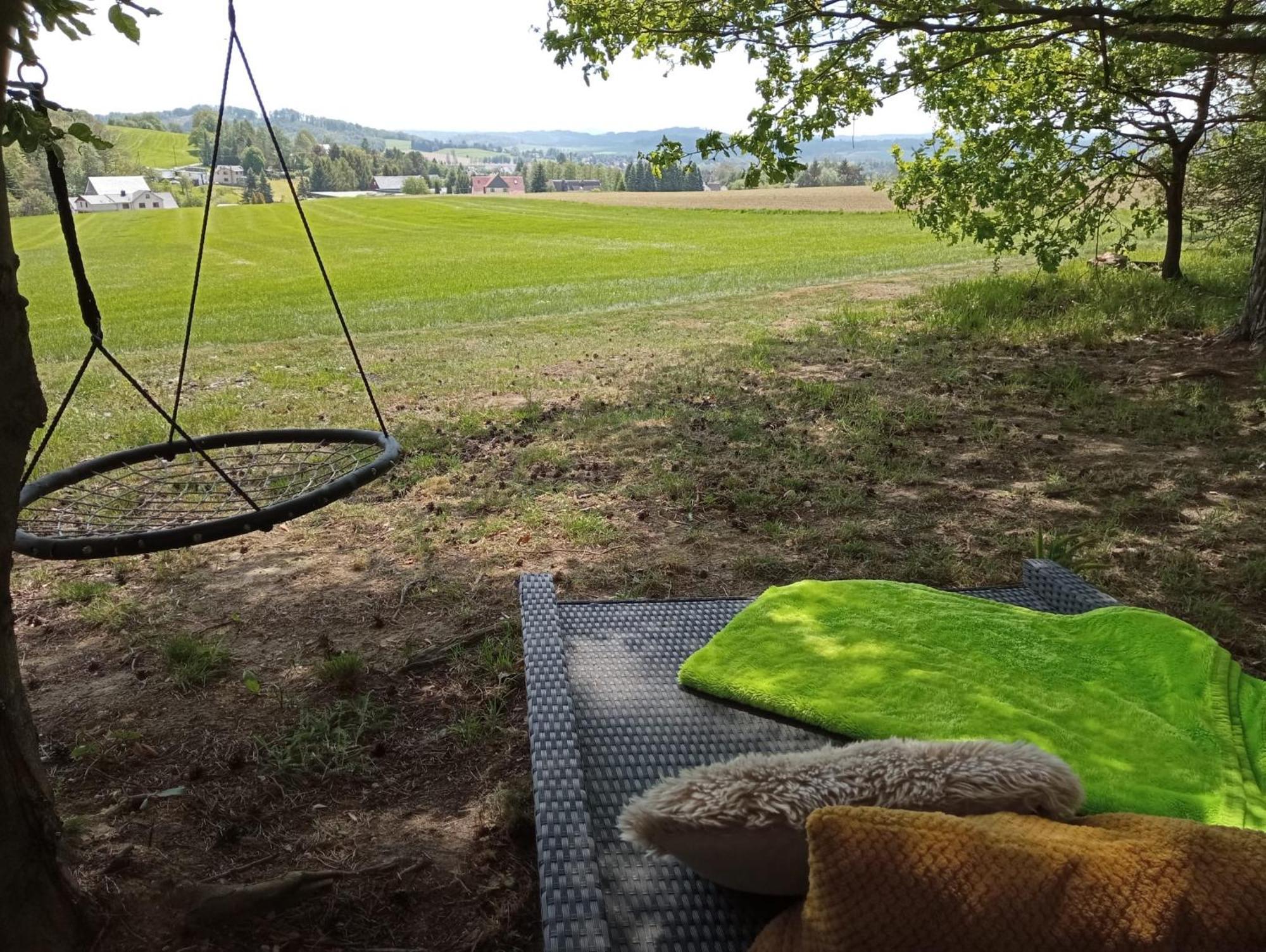 Ferienhaus Waldesruh In Idyllischer Lage, Erholung Pur Oppach Exterior foto