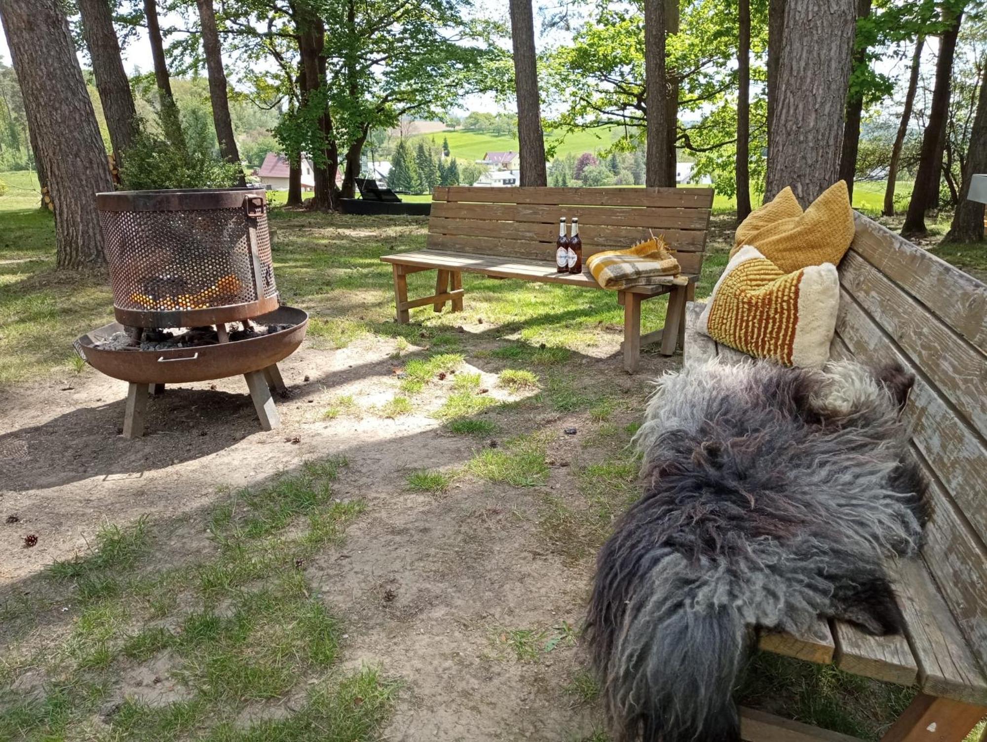 Ferienhaus Waldesruh In Idyllischer Lage, Erholung Pur Oppach Exterior foto
